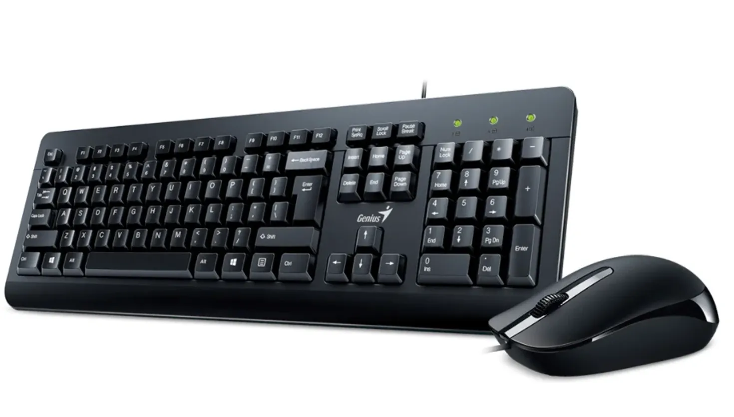 COMBO TECLADO MOUSE GENIUS KM-160 ALAMBRICO, vista 2